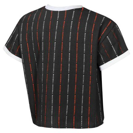 SAN FRANCISCO GIANTS GIRLS OUTERSTUFF TECH KEEPER T-SHIRT - BLACK