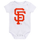 SAN FRANCISCO GIANTS INFANT MINOR LEAGUE PLAYER 3 PIECE ONESIE SET