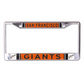 SAN FRANCISCO GIANTS LASER LICENSE PLATE FRAME - COOPERSTOWN