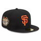 SAN FRANCISCO GIANTS LAUREL SIDE PATCH 59FIFTY FITTED