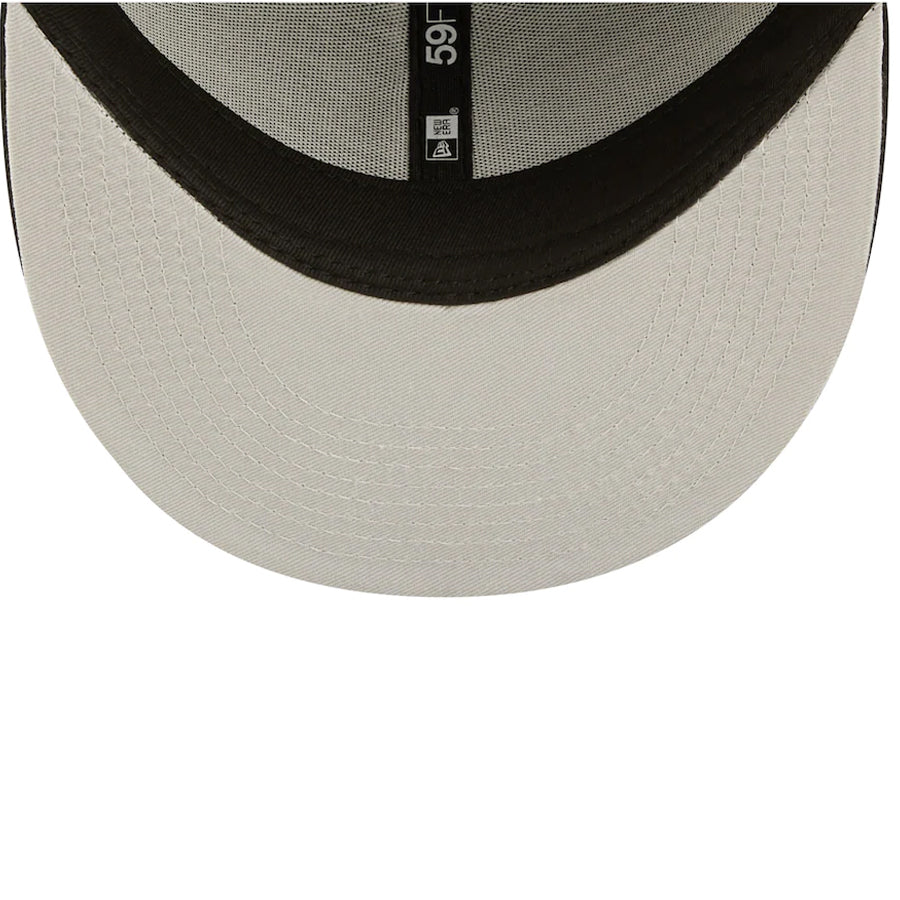 SAN FRANCISCO GIANTS LOU SEAL SPLASH CUSTOM 59FIFTY FITTED HAT - CHROME-WHITE/BLACK