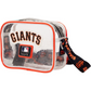SAN FRANCISCO GIANTS LOUNGEFLY CLEAR CROSSBODY BAG