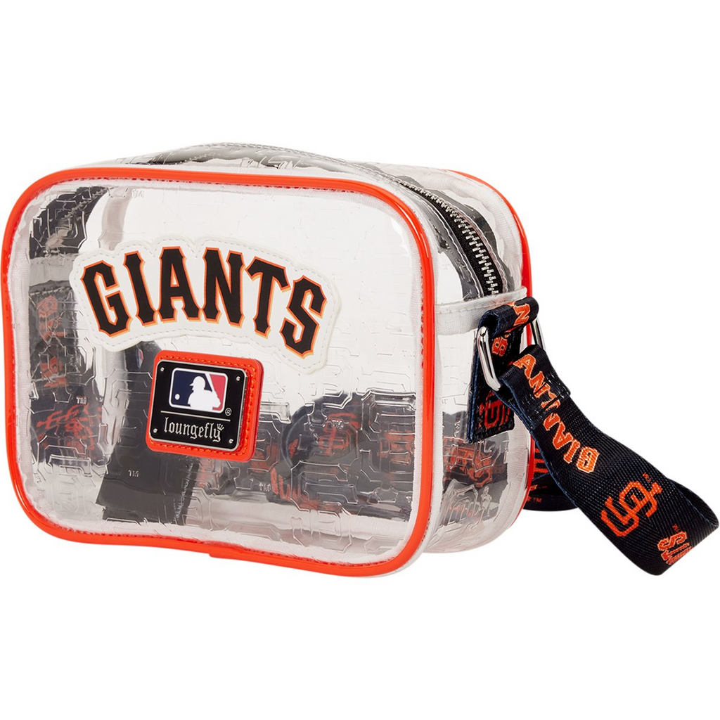 SAN FRANCISCO GIANTS LOUNGEFLY CLEAR CROSSBODY BAG