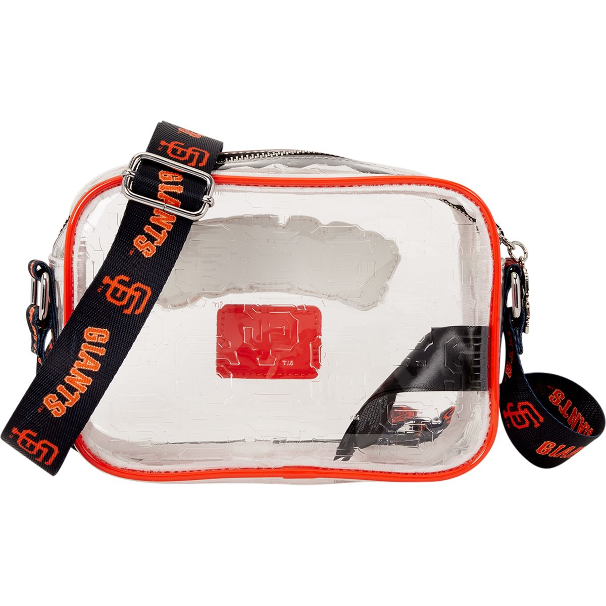 SAN FRANCISCO GIANTS LOUNGEFLY CLEAR CROSSBODY BAG