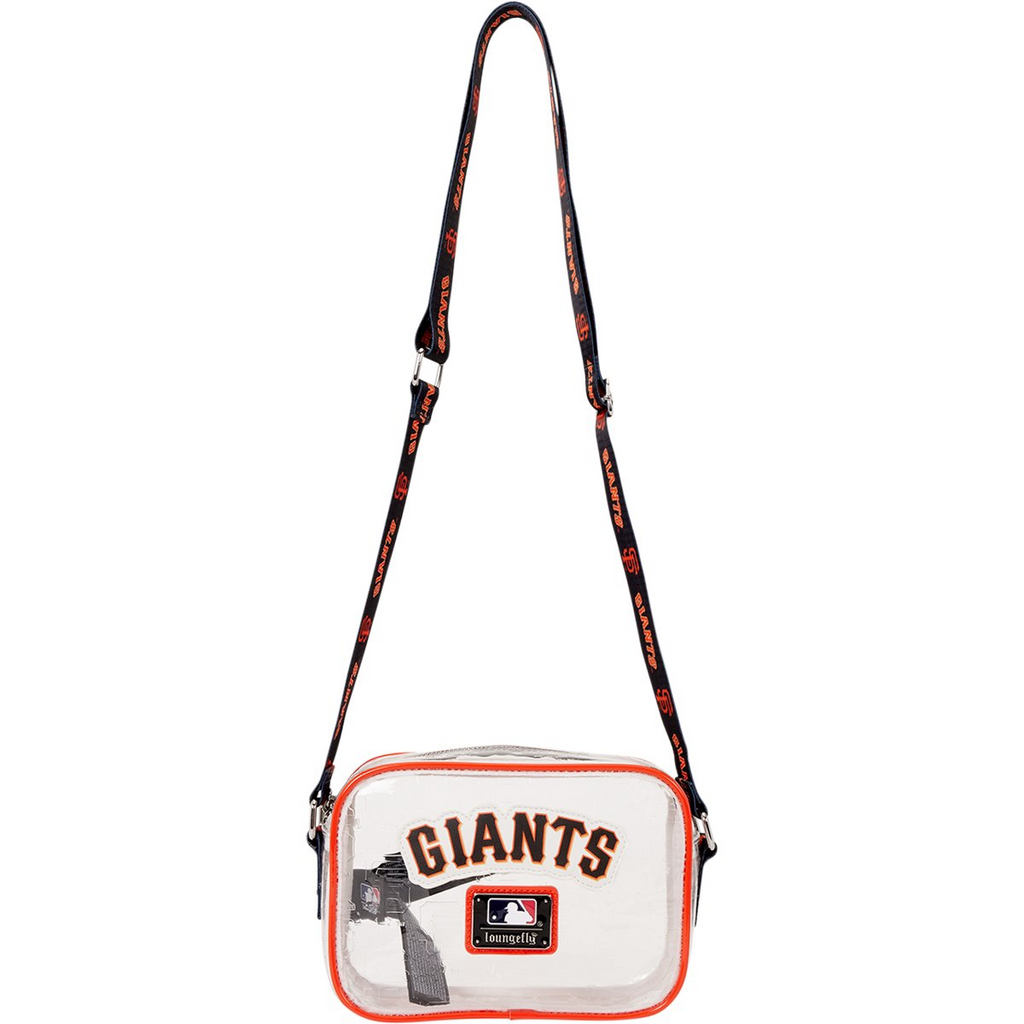SAN FRANCISCO GIANTS LOUNGEFLY CLEAR CROSSBODY BAG