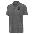 SAN FRANCISCO GIANTS MEN'S ANTIGUA APPAREL TENTRIL POLO - BLACK