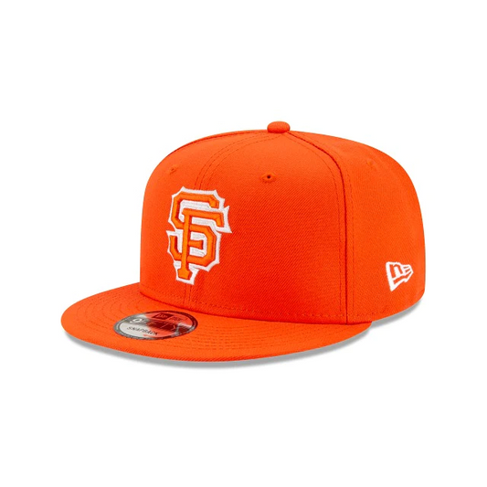 Mitchell & Ness San Francisco Giants Team Classic Coop Black Adjustable  Snapback