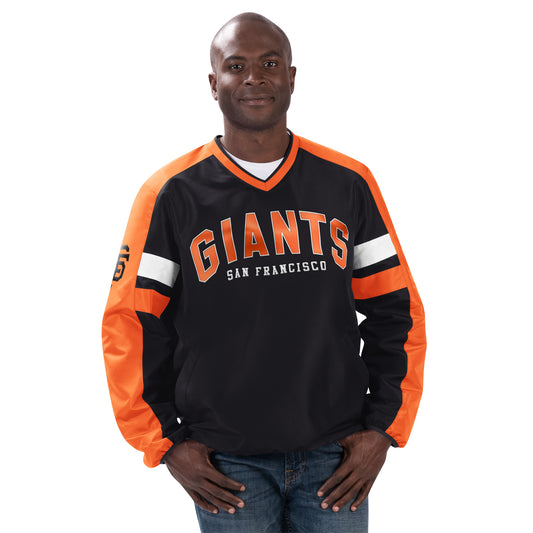 SAN FRANCISCO GIANTS MEN'S DRAFT PICK PULLOVER JACKET