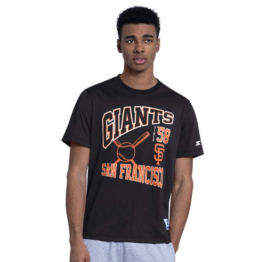 SAN FRANCISCO GIANTS MEN'S G-III BY CARL BANKS BEST TEAM T-SHIRT - BLACK