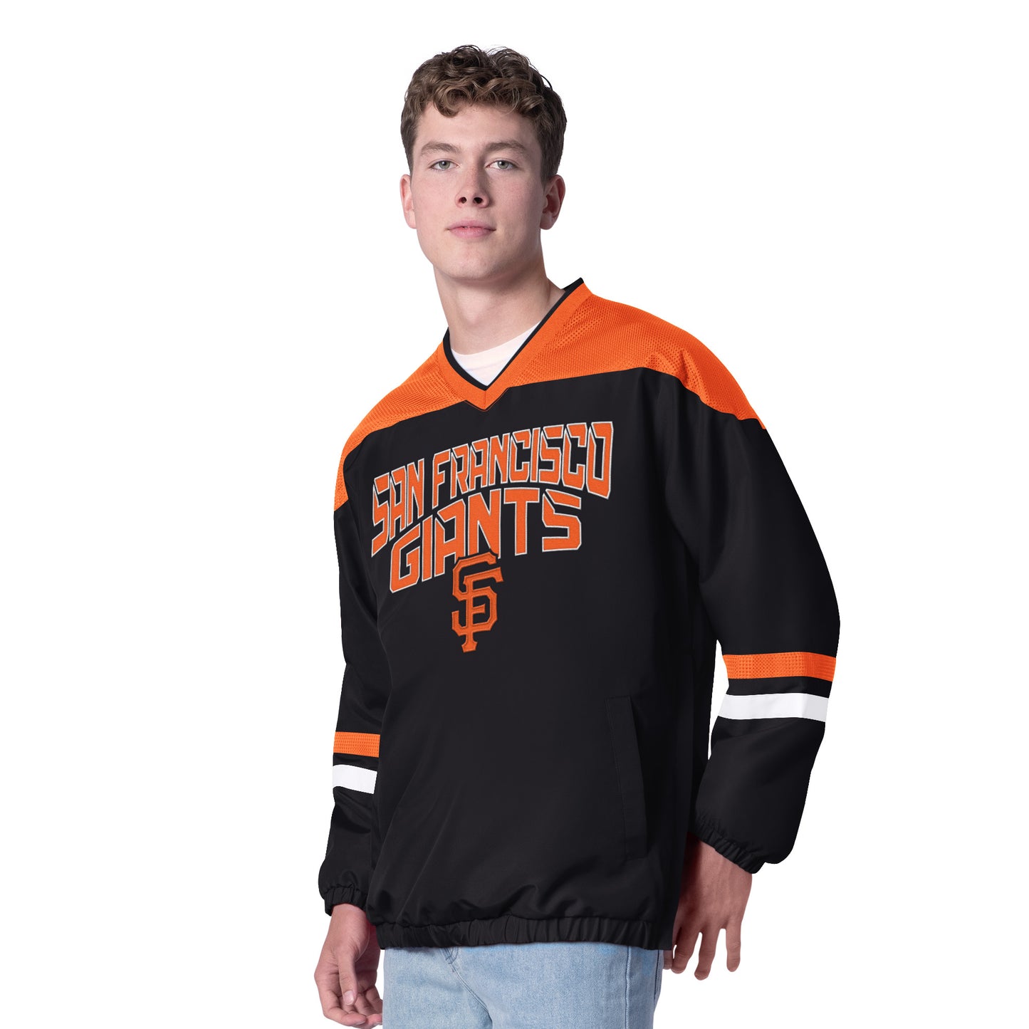 SAN FRANCISCO GIANTS MEN'S G-III TOP PLAYER TRACK JACKET
