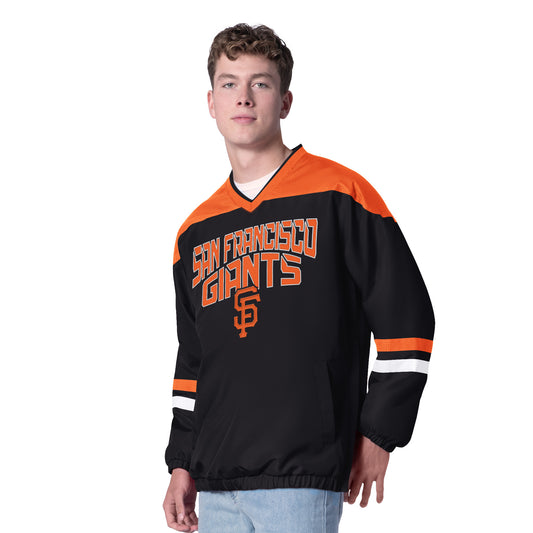 SAN FRANCISCO GIANTS MEN'S G-III TOP PLAYER TRACK JACKET
