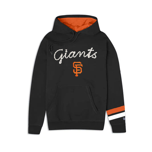 SAN FRANCISCO GIANTS MEN'S LACE NAME HOODED SWEATSHIRT