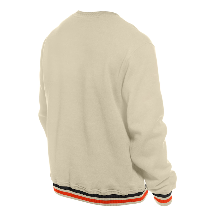 SAN FRANCISCO GIANTS MEN'S LAUREL CREWNECK SWEATSHIRT - CHROME WHITE