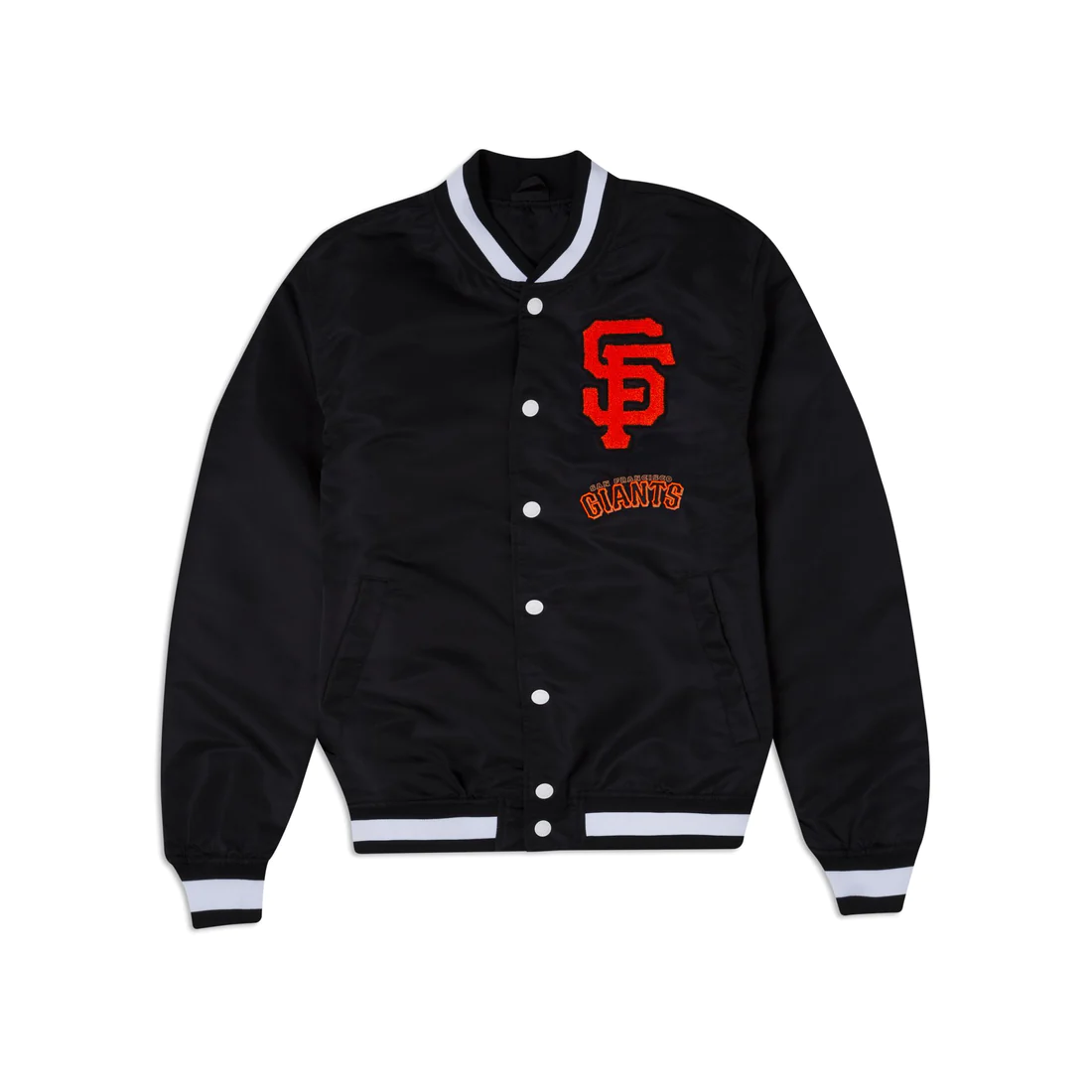 SAN FRANCISCO GIANTS MEN'S LOGO SELECT BLACK JACKET