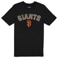 SAN FRANCISCO GIANTS MEN'S NEW ERA EVERGREEN BASIC T-SHIRT - BLACK