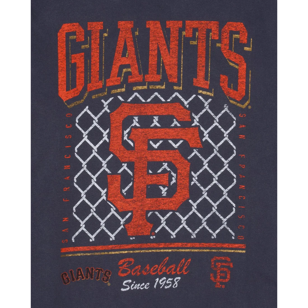 SAN FRANCISCO GIANTS MEN'S OLD SCHOOL SPORT LONG SLEEVE T-SHIRT