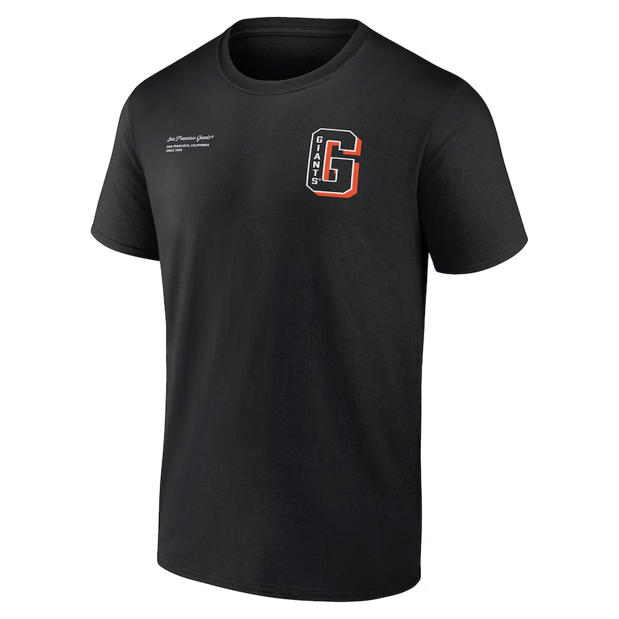 SAN FRANCISCO GIANTS MEN'S SPLIT ZONE T-SHIRT