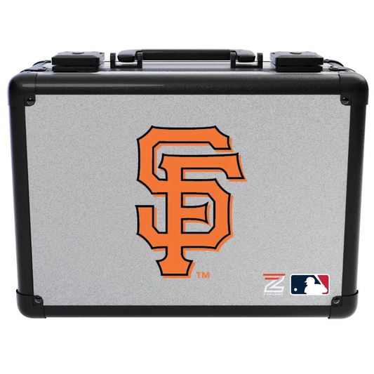 SAN FRANCISCO GIANTS MLB SLAB X ZION CASE WITH ORANGE SF LOGO - GRAY