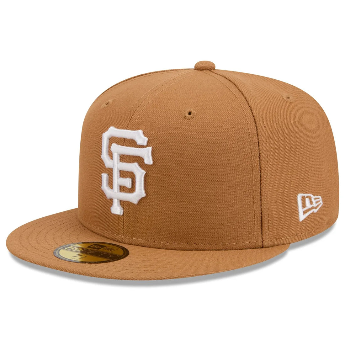 SAN FRANCISCO GIANTS NEW ERA COLOR BASIC 59FIFTY FITTED HAT - LIGHT BRONZE