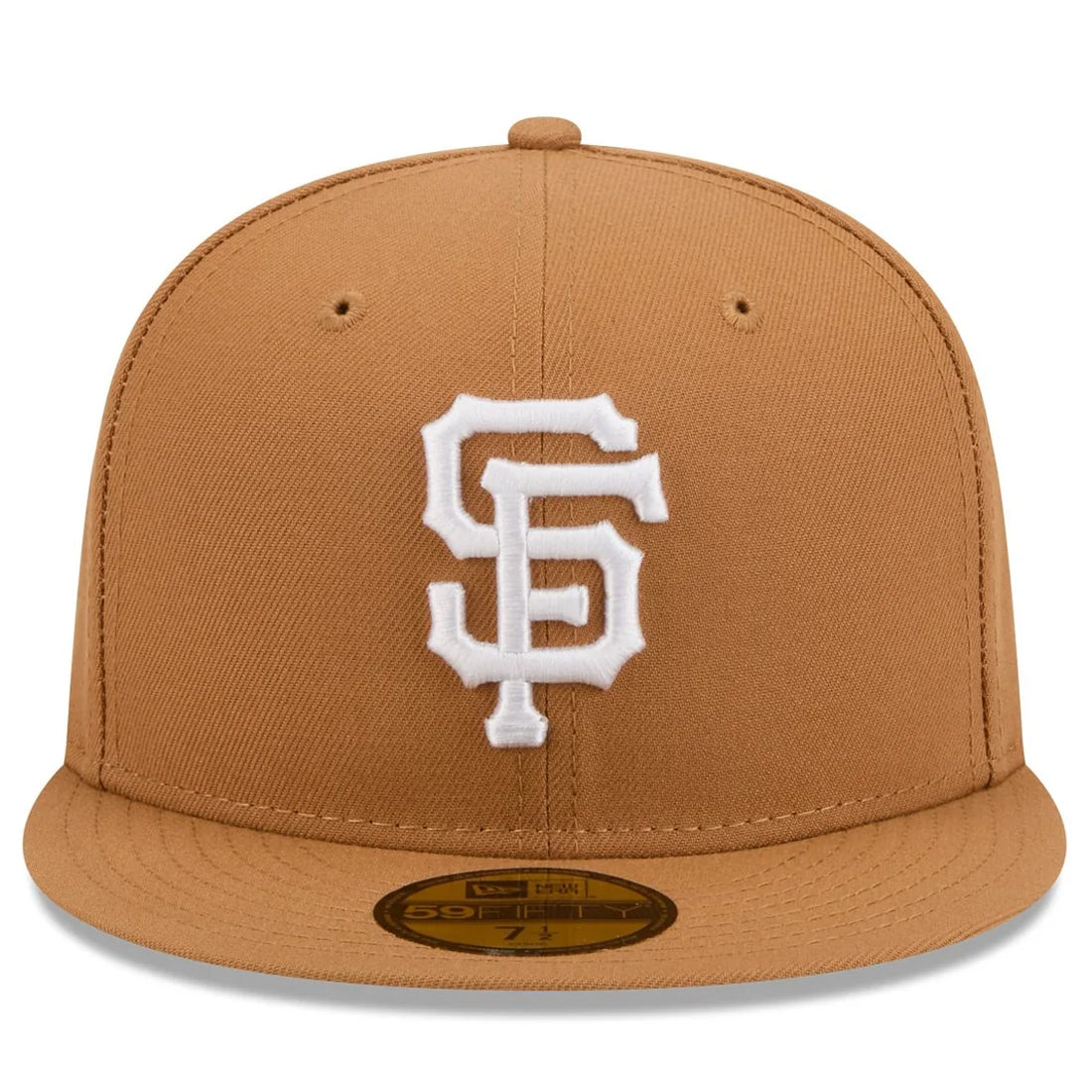 SAN FRANCISCO GIANTS NEW ERA COLOR BASIC 59FIFTY FITTED HAT - LIGHT BRONZE