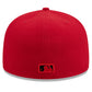 SAN FRANCISCO GIANTS NEW ERA COLOR BASIC 59FIFTY FITTED HAT - SCARLET RED/BLACK