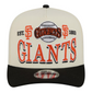 SAN FRANCISCO GIANTS NEW ERA TRI-HIT 9FIFTY A-FRAME SNAPBACK HAT - CHROME WHITE/BLACK
