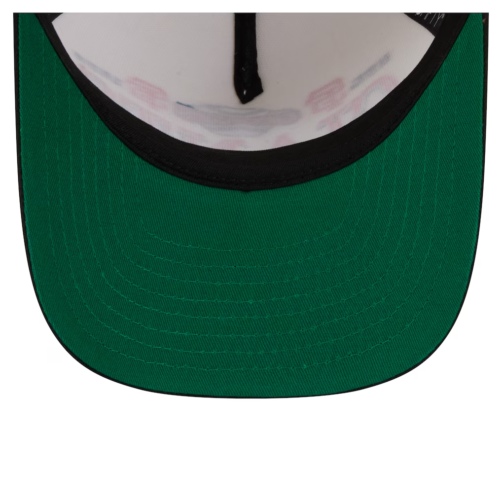SAN FRANCISCO GIANTS NEW ERA TRI-HIT 9FIFTY A-FRAME SNAPBACK HAT - CHROME WHITE/BLACK