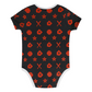 SAN FRANCISCO GIANTS NEWBORN ON DECK 2-PIECE BODYSUIT & DIAPER COVER SET - BLACK