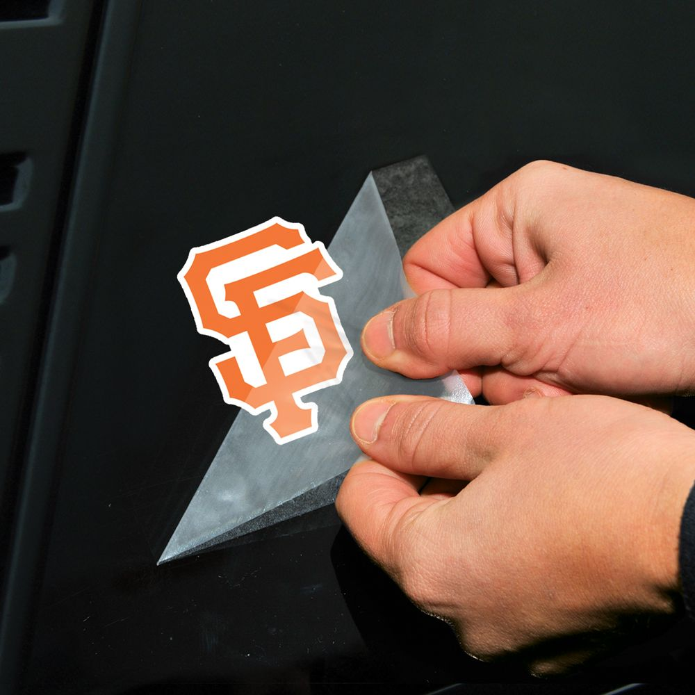 SAN FRANCISCO GIANTS PERFECT CUT 4"X 4" DECAL SET