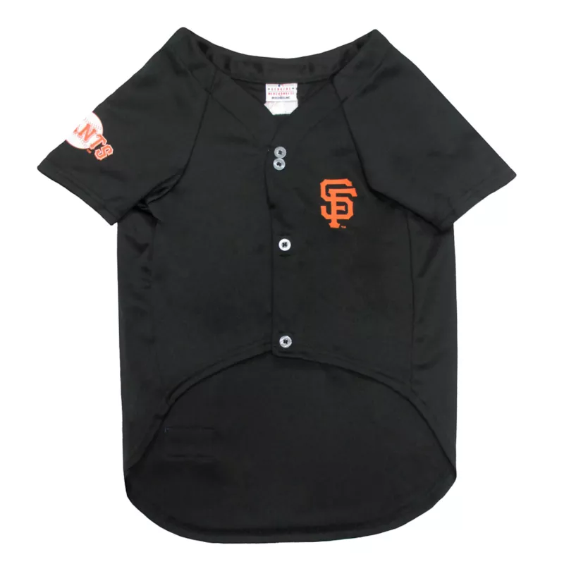 SAN FRANCISCO GIANTS PETS FIRST PET JERSEY - BLACK