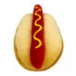 SAN FRANCISCO GIANTS PETS FIRST PLUSH HOT DOG TOY