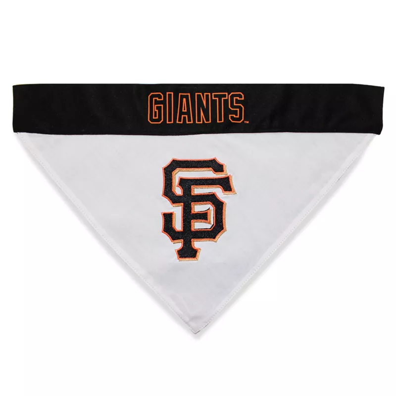 SAN FRANCISCO GIANTS PETS FIRST REVERSIBLE BANDANA