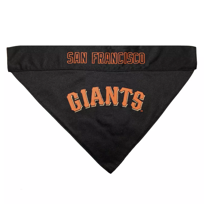 SAN FRANCISCO GIANTS PETS FIRST REVERSIBLE BANDANA