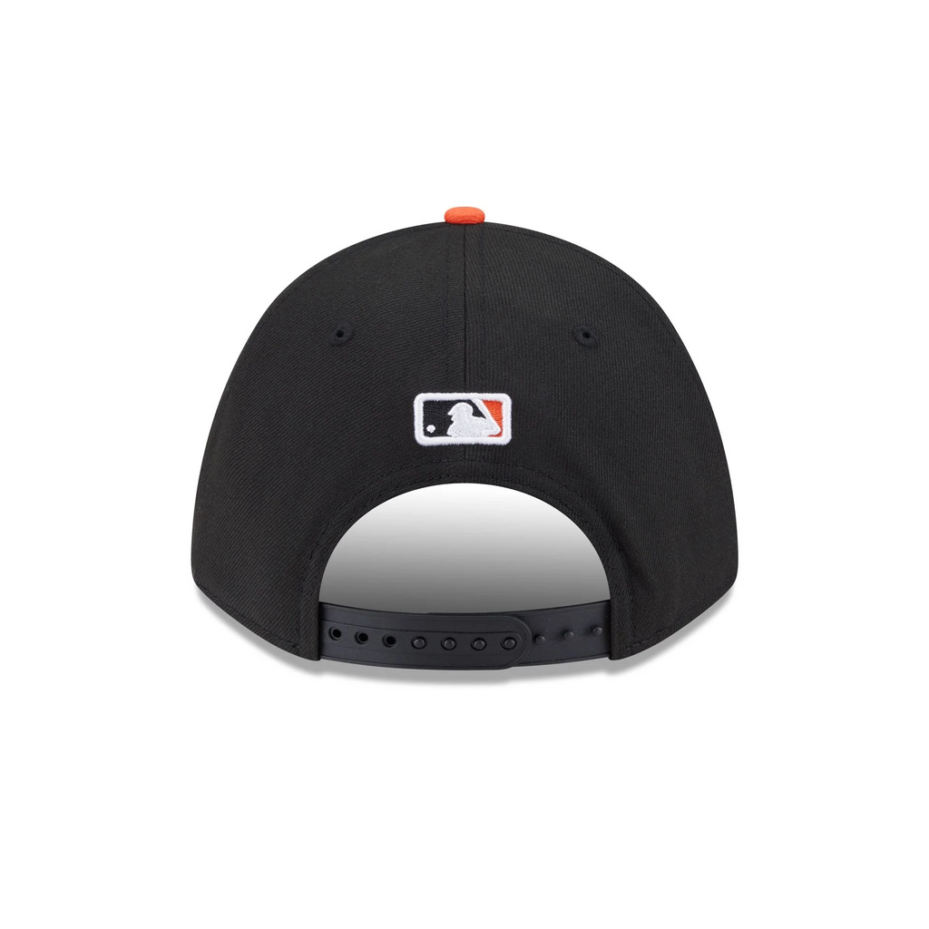 SAN FRANCISCO GIANTS PLAYER REPLICA 9FORTY M-CROWN SNAPBACK ADJUSTABLE HAT - BLACK