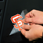 SAN FRANCISCO GIANTS STATE PERFECT CUT 4"X 4" DECAL SET