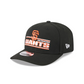 SAN FRANCISCO GIANTS STATED 9SEVENTY STRETCH-SNAP ADJUSTABLE HAT - BLACK