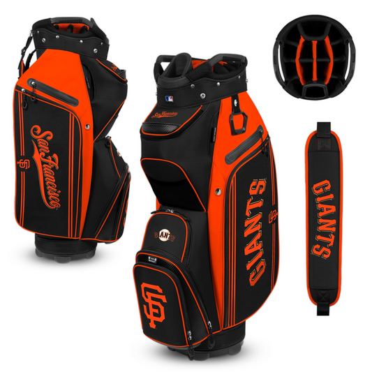 SAN FRANCISCO GIANTS TEAM EFFORT BUCKET III COOLER CART GOLF BAG