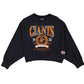 SAN FRANCISCO GIANTS WOMEN'S 2025 MLB CITY CONNECT CREWNECK SWEATER - BLACK