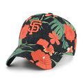 SAN FRANCISCO GIANTS WOMEN'S '47  BRAND BEACH SIDE CLEAN UP ADJUSTABLE HAT - BLACK