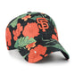 SAN FRANCISCO GIANTS WOMEN'S '47  BRAND BEACH SIDE CLEAN UP ADJUSTABLE HAT - BLACK