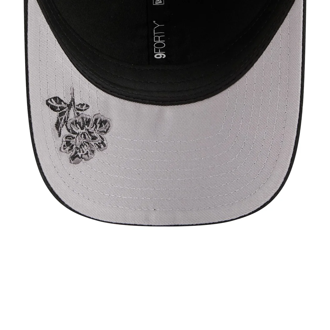 SAN FRANCISCO GIANTS WOMEN'S FLORAL MESH 9FORTY M-CROWN TRUCKER HAT - BLACK