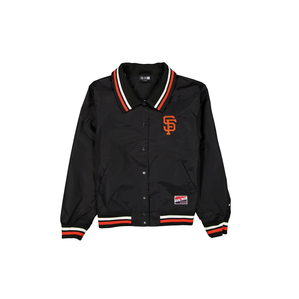 SAN FRANCISCO GIANTS WOMEN'S THROWBACK JACKET - BLACK