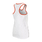SAN FRANCISCO GIANTS WOMEN'S GAMEDAY SEQUIN PINSTRIPE TANK TOP - WHITE