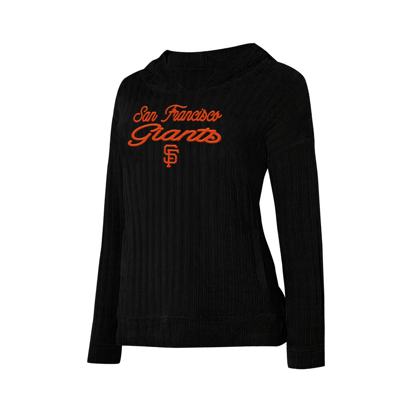 SAN FRANCISCO GIANTS WOMEN'S LINGER CHENILLE HOODED SWEATSHIRT