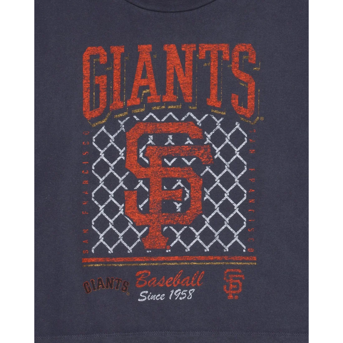 SAN FRANCISCO GIANTS WOMEN'S OLD SCHOOL SPORT T-SHIRT