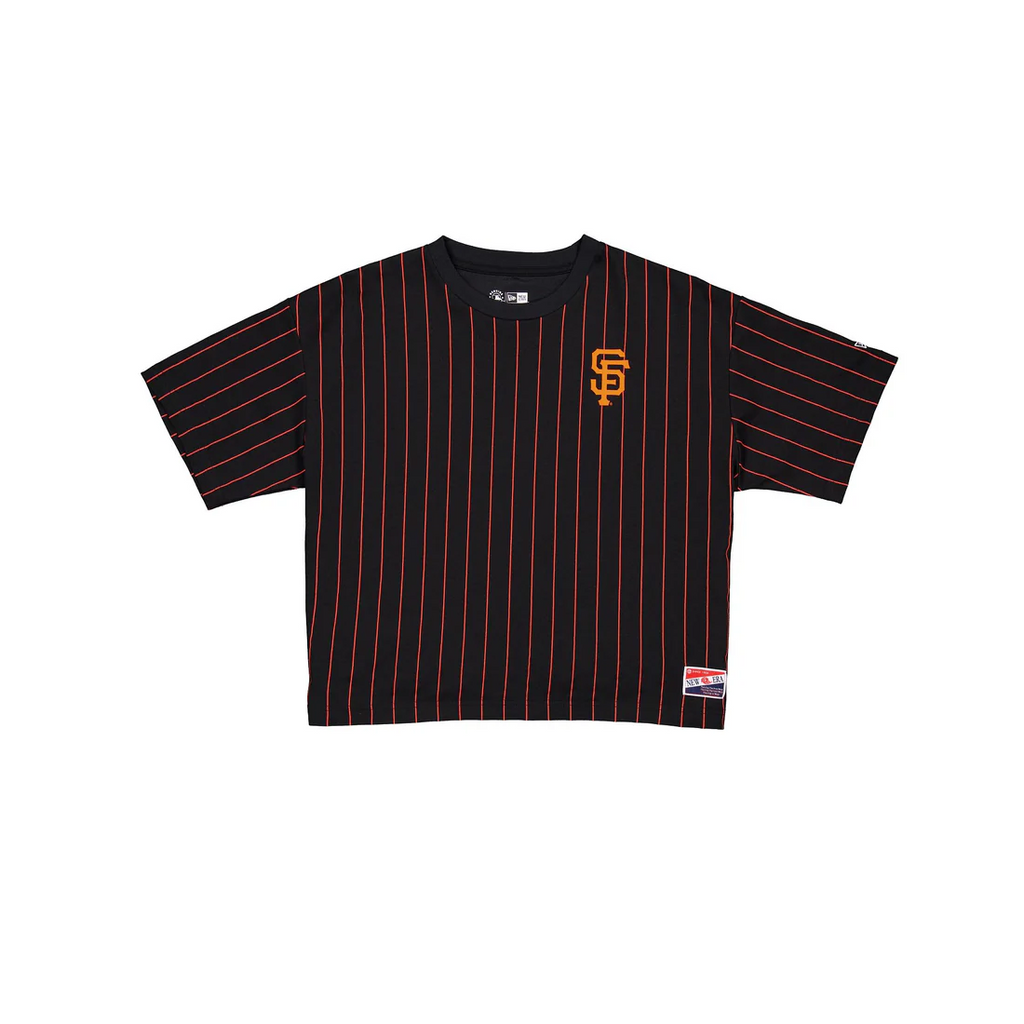 SAN FRANCISCO GIANTS WOMEN'S THROWBACK CROP T-SHIRT