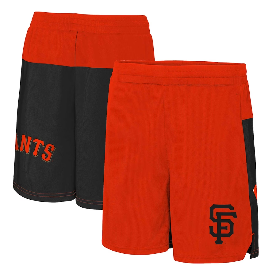 SAN FRANCISCO GIANTS YOUTH 7TH INNING STRETCH SHORTS