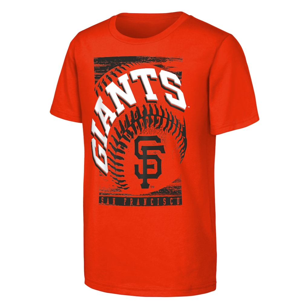 SAN FRANCISCO GIANTS YOUTH OUTERSTUFF OFF SPEED PITCH T-SHIRT - ORANGE
