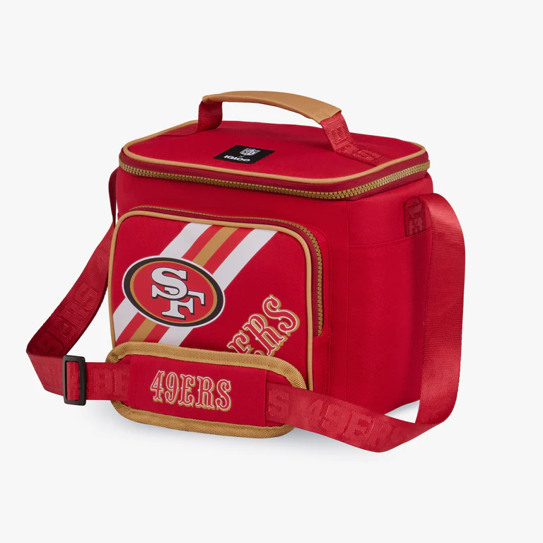 SAN FRANCISCO 49ERS IGLOO SQUARE LUNCH COOLER BAG