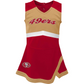 SAN FRANCISCO 49ERS INFANT CHEER CAPTAIN JUMPER DRESS